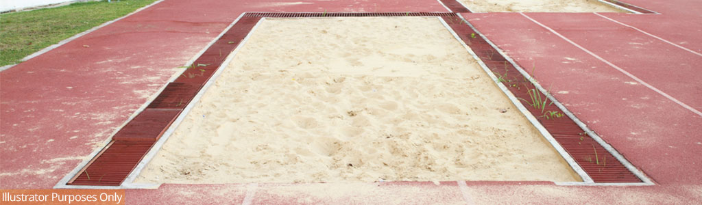 Long Jump Pit